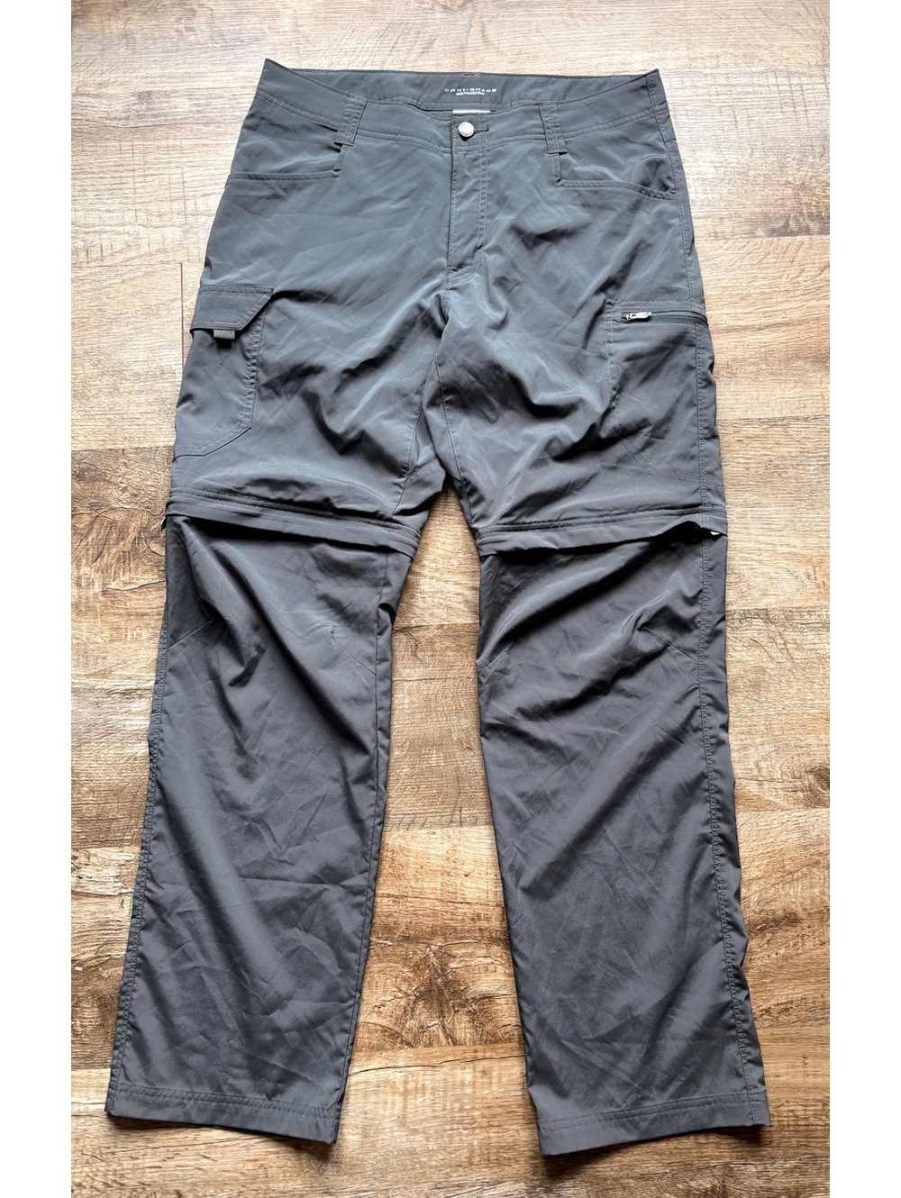 Columbia Men's Convertible Hiking Pants Black Size 32W x 34L